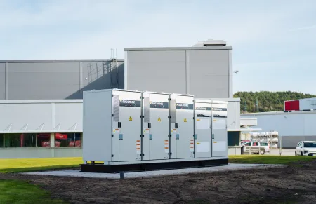 Energy storage system for EVCI