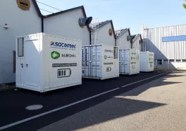 Stockage d'énerrgie, conteneur