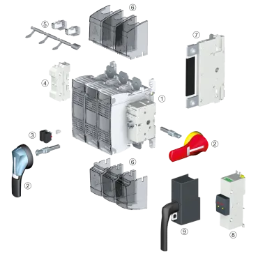 FUSERBLOC NFC/DIN - Electrical Distribution & Protection Devices - EXPLODED_VIEW_EXT
